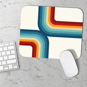Retro Mouse Pad Gaming Mousepad, Gamer Gift, Desk Accessories, Computer Desk Mouse Pad