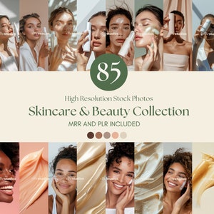 Beauty Skincare Stock Photos Aesthetic Beauty Ai Model Beauty Ai Photos Website Branding Images Social Media Photos Self Care Moisturizing