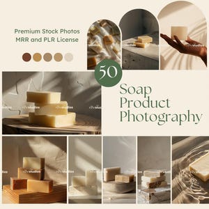 Foto di prodotti di sapone, esposizione di prodotti neutri, fotografia di esposizione di foto di sapone, mock-up di sapone per il sito web