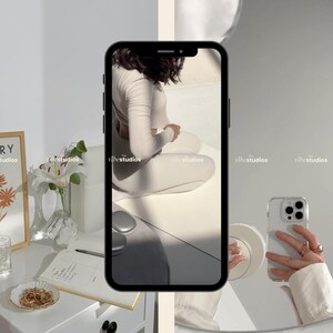 Minimalistiska ansiktslösa stockbilder Estetiska lata foton GenZ iPhone-bilder Stockbilder för Instagram Reel Cover MRR PLR fotopaket bild 4