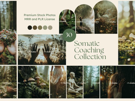 Somatic Therapy Stock Photos Somatic Coaching Photos Faceless Marketing Aesthetic Coaching Photos MRR PLR Stock Photos Digital Marketing