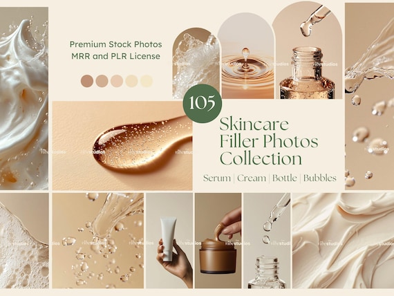 Skincare Stock Photos Serum Beauty Photos Moisturizer Cream Mockup Photos Beauty Products Stock Photos Mrr Plr Bundle Photos Social Media