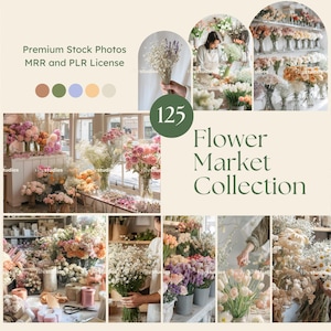 Foto stock di fiori Foto di negozi di fiori MRR PLR Immagini floreali Instagram Reel Cover Foto estetiche Pacchetto di marketing per fioristi Foto