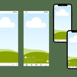 Puede incluir: Una captura de pantalla de un tel&eacute;fono m&oacute;vil que muestra una publicaci&oacute;n en redes sociales con un cielo azul, nubes blancas y colinas verdes. La publicaci&oacute;n incluye una secci&oacute;n de comentarios, un bot&oacute;n de me gusta y un bot&oacute;n para compartir.