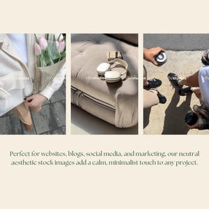 Minimalistiska ansiktslösa stockbilder Estetiska lata foton GenZ iPhone-bilder Stockbilder för Instagram Reel Cover MRR PLR fotopaket bild 5