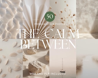 Calm Neutral Stock Photos Minimal Aesthetic Beige Editorial Natural Background Photos Aesthetic Nature Photos MRR PLR Faceless Marketing