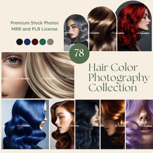 ヘアカラーのストック写真 ヘアカラー写真 エステサロンのストック写真 ヘアカラー写真 サロン画像 ヘアカラースウォッチ Mrr Plr写真