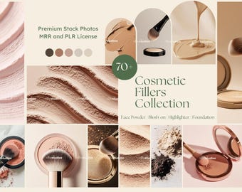 Cosmetics Stock Photos Makeup Filler Photos Social Media Photos Aesthetic Beauty Photos Makeup Photos Faceless Marketing Mrr Plr Photos