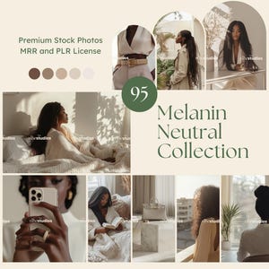Aesthetic Melanin Stock Photos Melanin Girl Boss Faceless Photos Aesthetic Digital Marketing Melanin Beige Instagram Reels Girl Boss MRR PLR