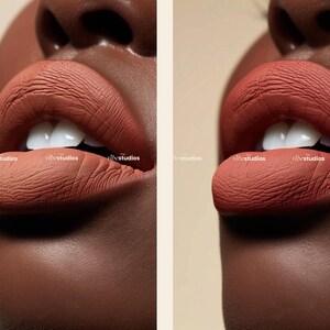 Lipstick Swatch Photos Melanin Stock Photos Lipstick Stock Photos Lip ...