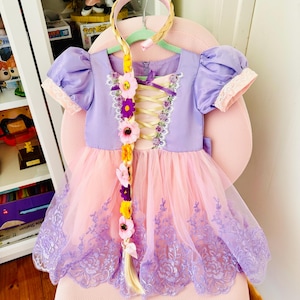 toddler Rapunzel costume