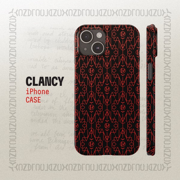 Clancy iPhone Case