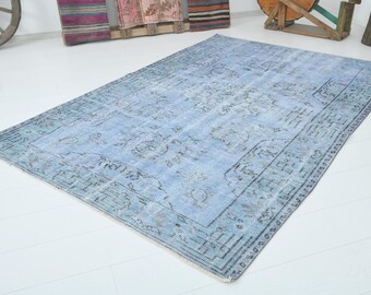 5x8 turkish rug,oushak rug,neutral vintage rug,turkish area rug,wool rug 5x8,muted rug,handmade rug,soft rug,5x8 rug,turkish,carpet,522