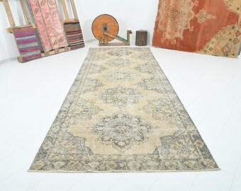 ヴィンテージ トルコ絨毯 4 x 12 フィート 113 x 368 cm - Etsy 日本