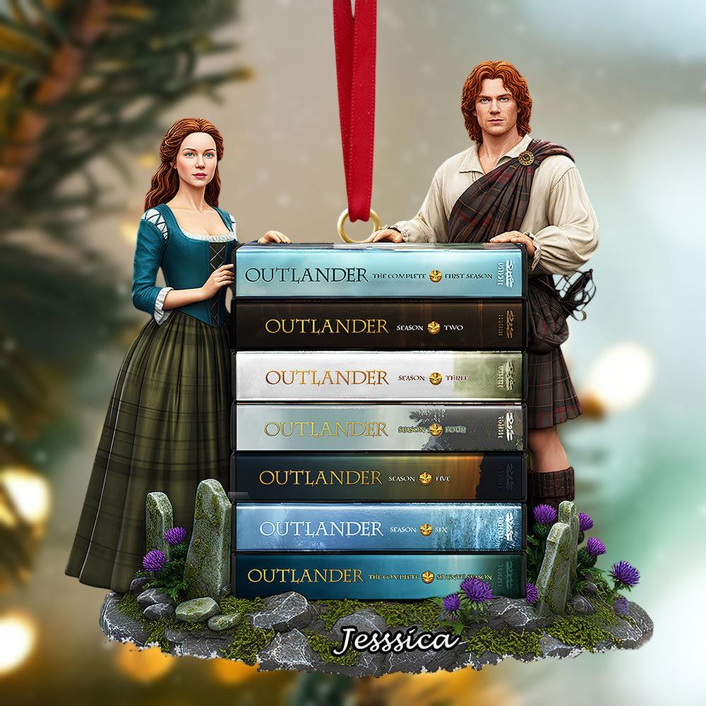 Boîte à Idées Cadeau Outlander Miss Box - Inspiration Argenté/vert Féérique, Neuf Sans Emballage