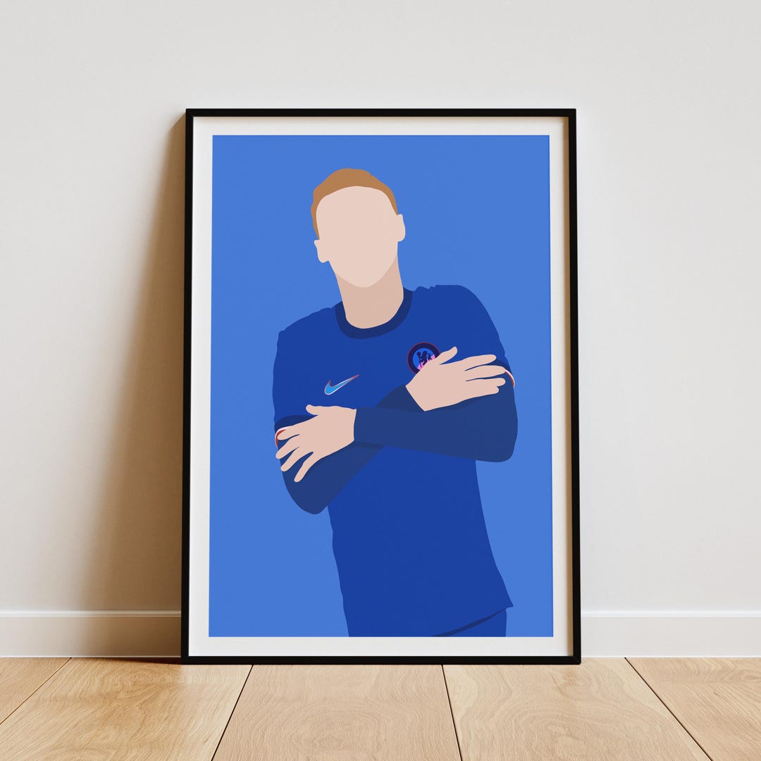Cole Palmer Chelsea FC Poster: Minimalist Football Art Print - Etsy UK