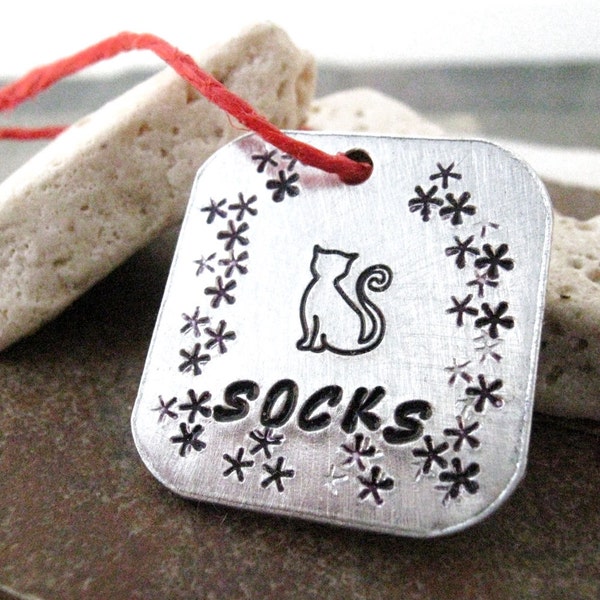 Personalized Cat Ornament, personalized pet ornament, dog ornament, bird ornament, see listing for specs, dog or cat stamps available
