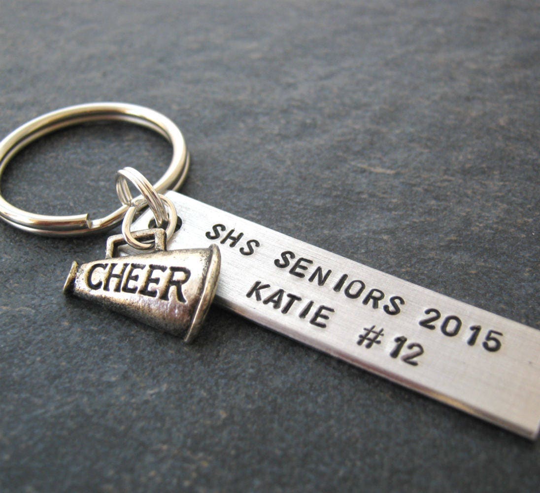 Personalized CHEERLEADING Keychains Cheer Gifts bulk Etsy