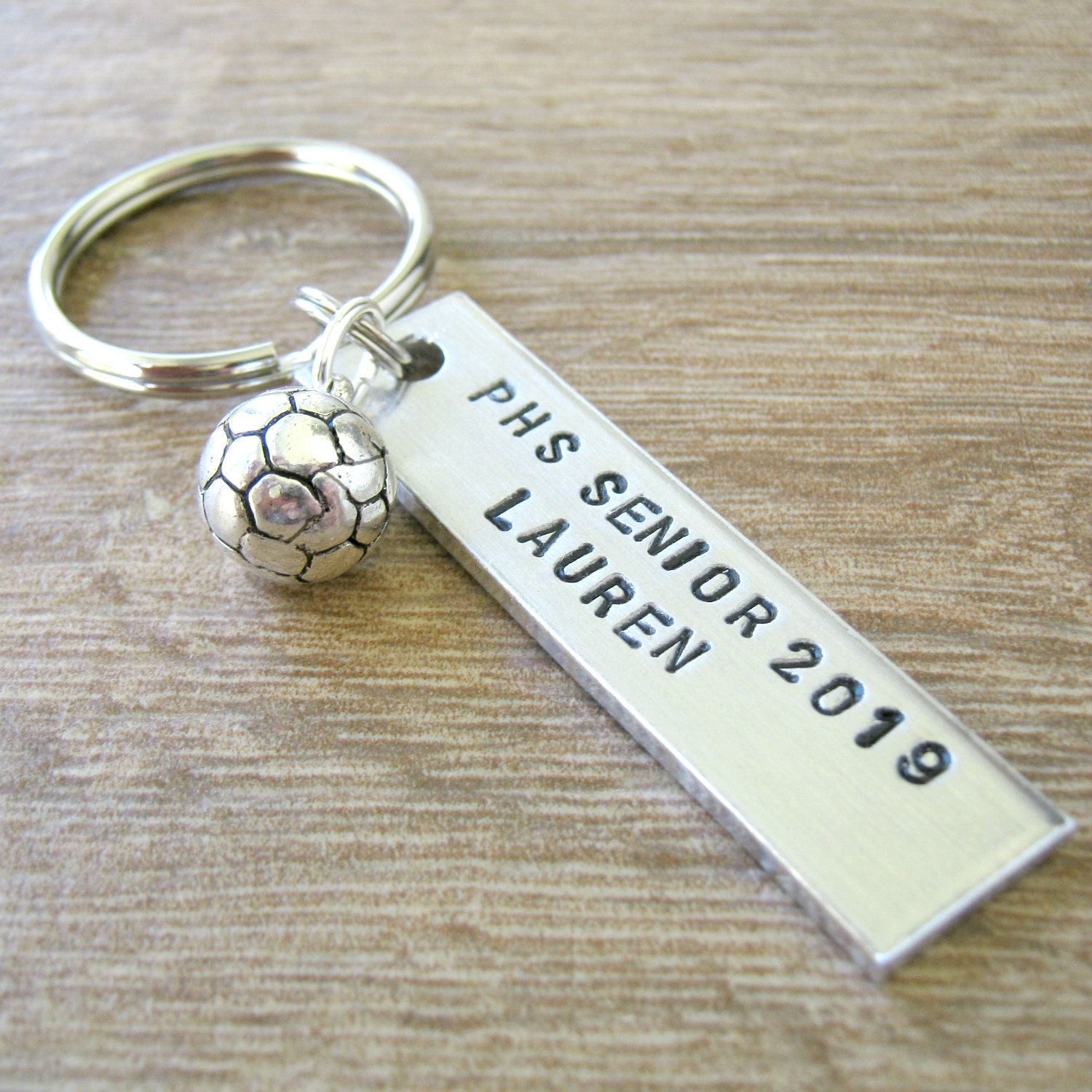 Personalized soccer keychains Clearance