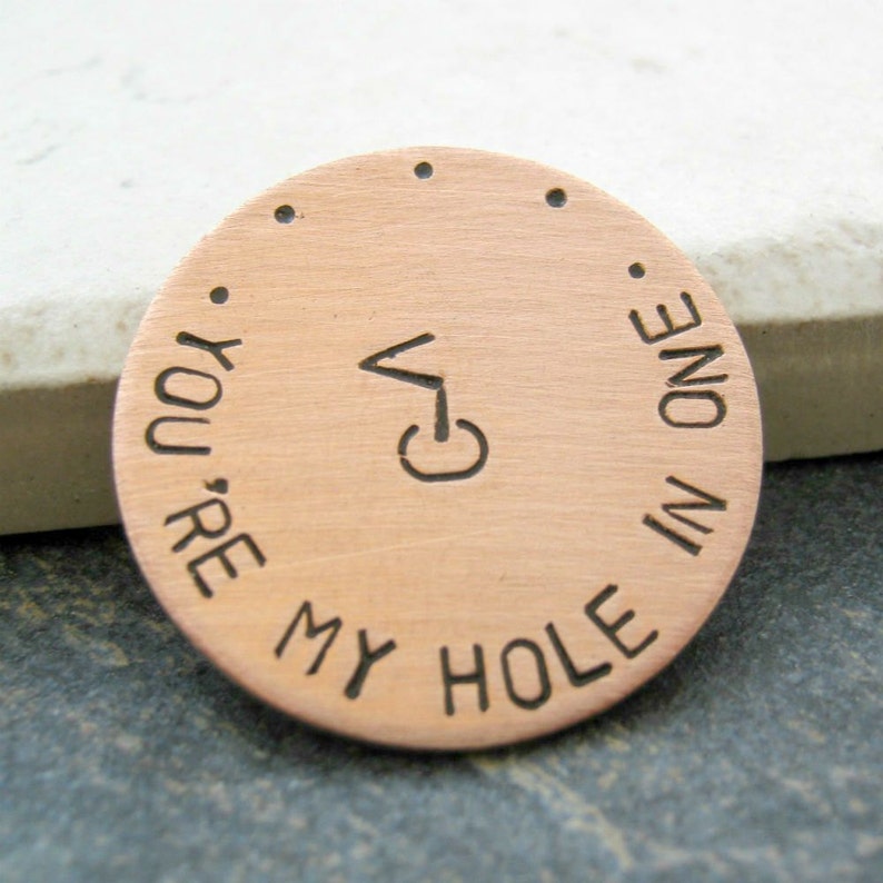 Personalized Golf Ball Marker I Love You More Than Golf up | Etsy