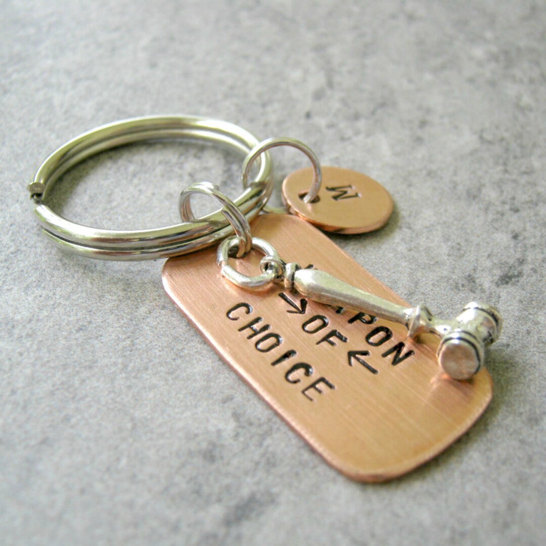 Personalized GAVEL Keychain, Judge's Keychain, Great Gift for Judge