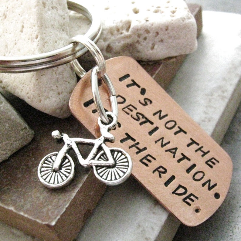 Personalized Bike Keychain Personalized Bike Rider Gift Etsy