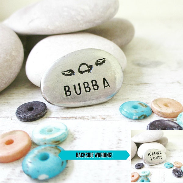 Personalized Turtle memorial keepsake, Pet turtle memorial stone, keepsake pocket rock, pocket token, turtle owner, tortoise, box turtle