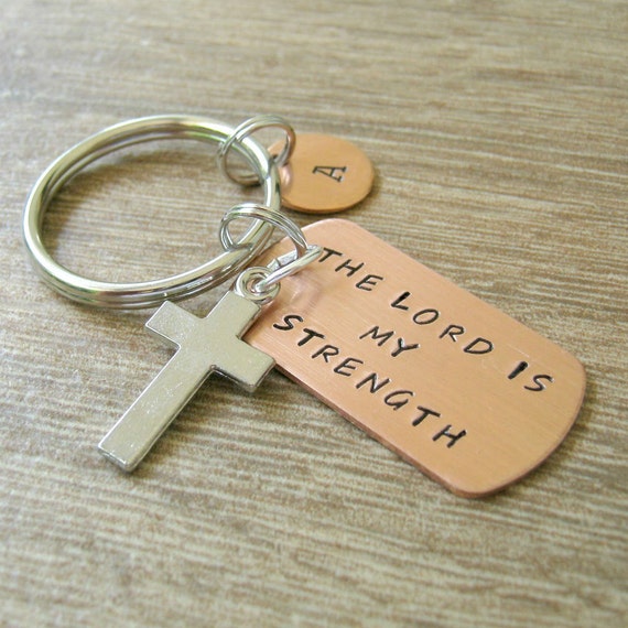Lord is My Strength {Keychain} Lord is My Strength {Keychain}