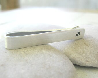 Zodiac Sign Cancer Mens Tie Clip Tack Bar Zodiac Sign Cancer Mens Tie Clip Tack Bar