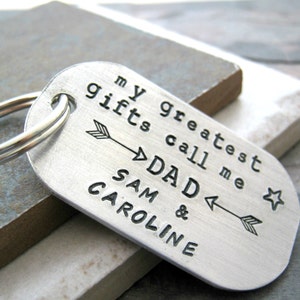 Father&#39;s Day Keyring, My Greatest Gifts Call Me Dad Keychain, Daddy keychain, gifts for dad, keychain for dad, Father&#39;s Day Gifts