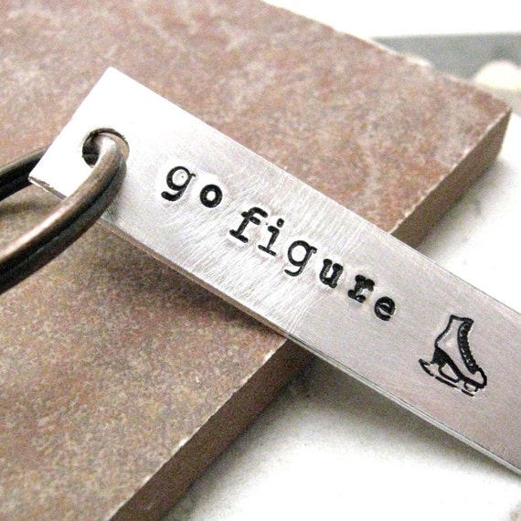 Figure shop skating keychain