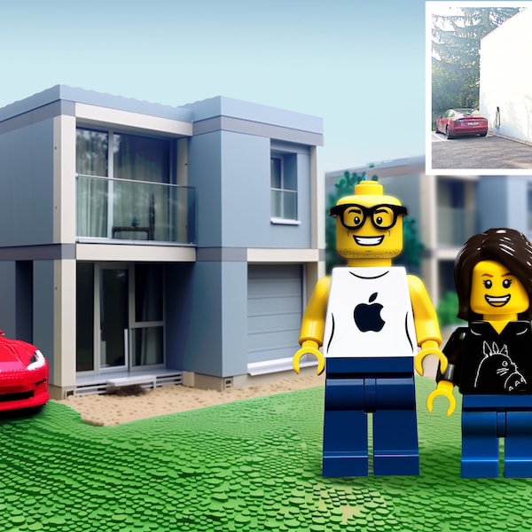 LEGO Custom family portrait
