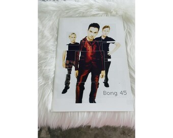 Depeche Mode Fan club "Bong" magazine.