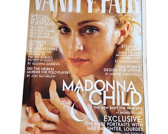 Madonna Vanity Fair mars 1998