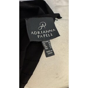 Vestido tubo con pliegues de persiana de Adrianna Papell imagen 6