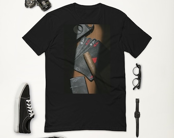 BlkWt.Co - "Smoking Aces" - Short Sleeve T-shirt