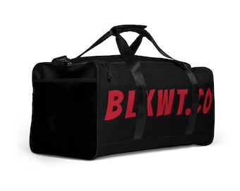 BlkWt.Co – „BLKWT.CO“ – Große Reise- und Sporttasche