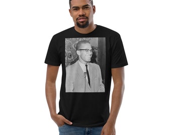 BlkWt.Co - "Malcolm X" - Short Sleeve T-shirt