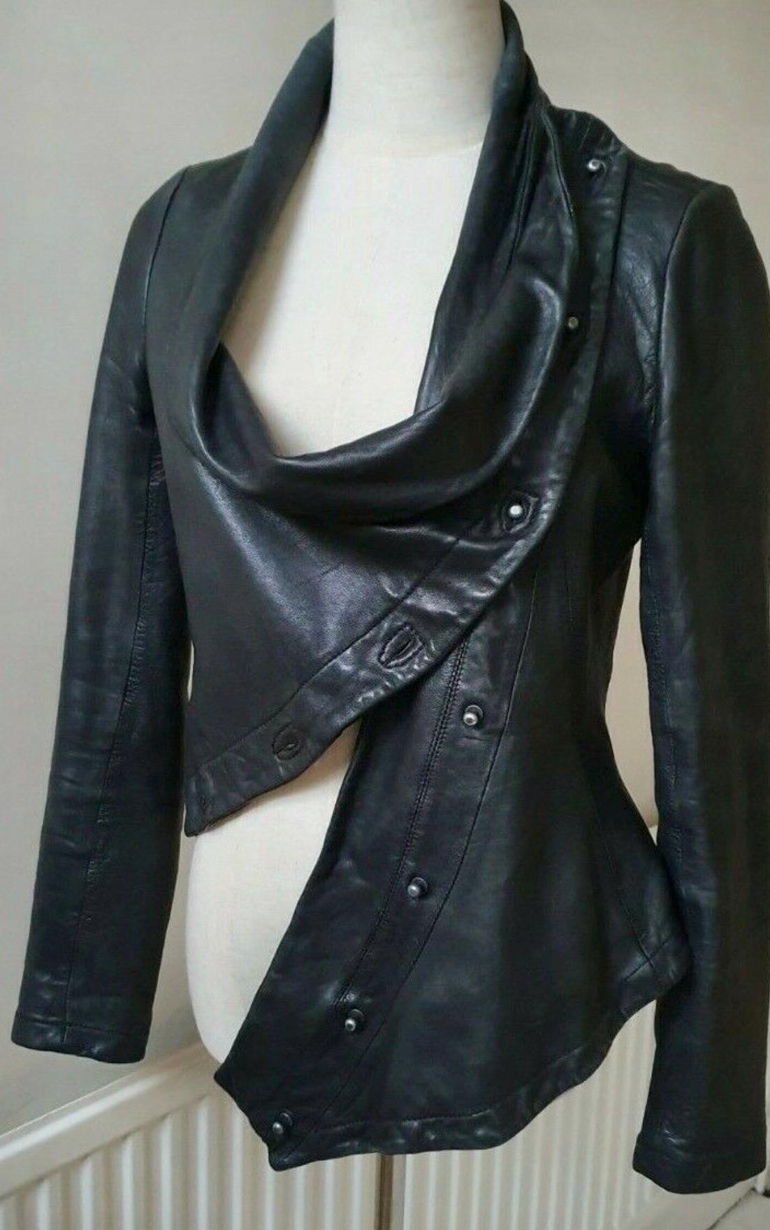 希少ヴィンテージアライアALAIAジャケット Azzedine Alaïa - ALAIA レザー ジャケット コート vintageの