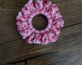 Crochet hairband, crochet scrunchie, hand made scrunchie, hair accessories, hair bands