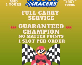 Tycoon Gringotts Racers 1 Slot cliente Campeão Garantido (Leia a Descrição)