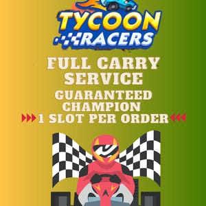 Champion garanti Tycoon Racers/Pod Racers (Lire la description)