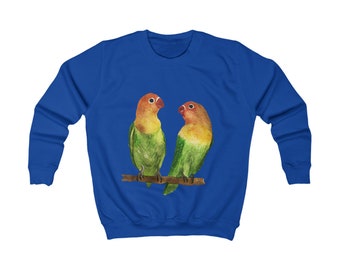 Parrots by ESTI Kids Sweatshirt Gift Child