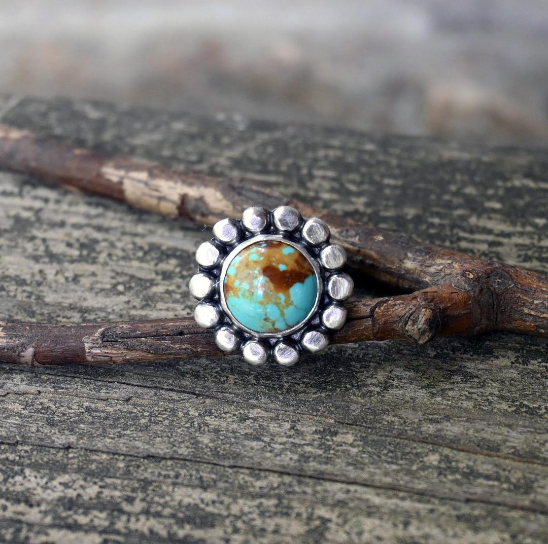 Adjustable Silverton Kingman Turquoise Ring