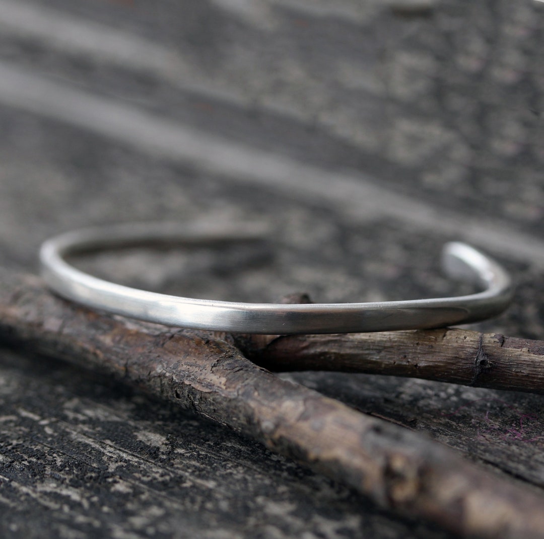 Silver Thick Cuff main image 1