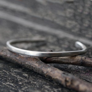 Sterling silver cuff bracelet / thick silver cuff / gift for her / stacking cuff / sterling bracelet / sterling cuff / jewelry sale