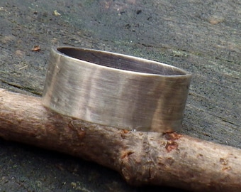 Men's Ring / sterling silver band / men's band / gift for him / rustic man ring / man's wedding band / rugged ring band / jewelry sale