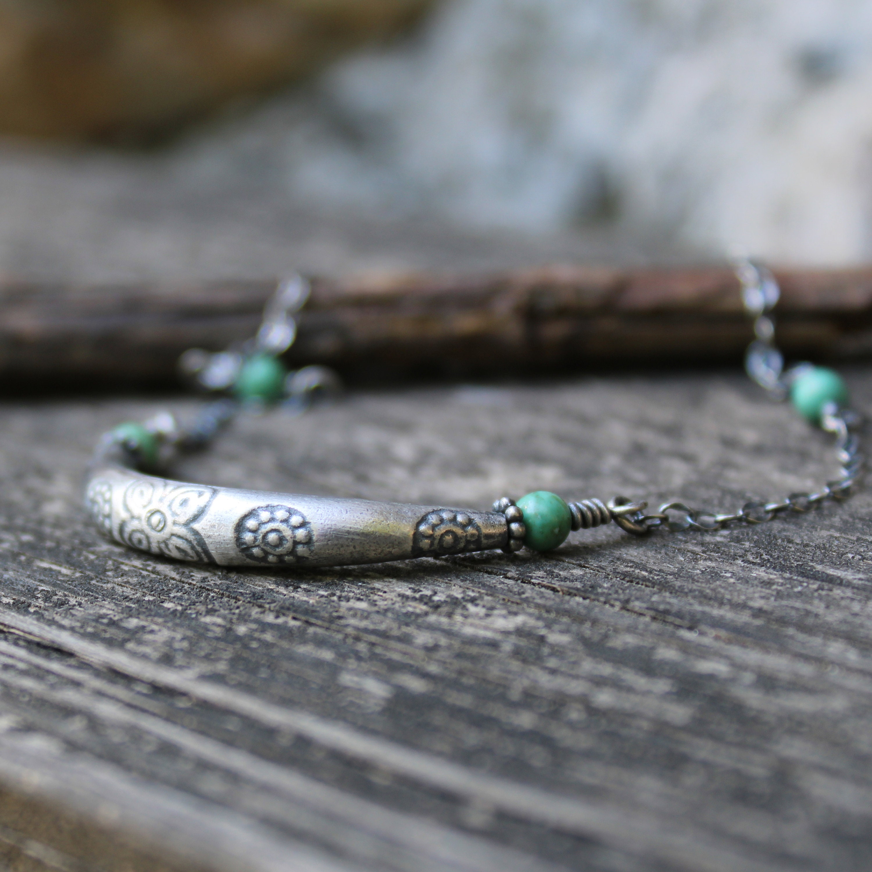 Karen Silver Necklace - Etsy