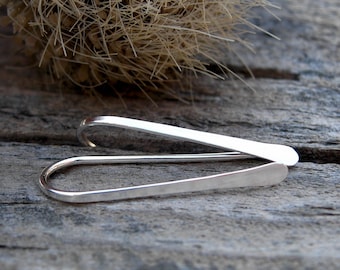 Sterling silver stick earrings / silver threader earrings / simple silver earrings / gift for her / jewelry sale / minimalist earrings