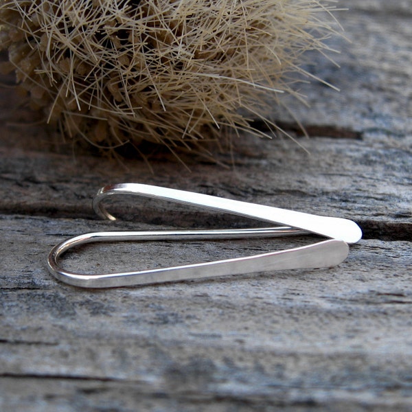 Sterling silver stick earrings / silver threader earrings / simple silver earrings / gift for her / jewelry sale / minimalist earrings